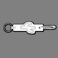 Key Clip W/ Key Ring & Cactus Key Tag